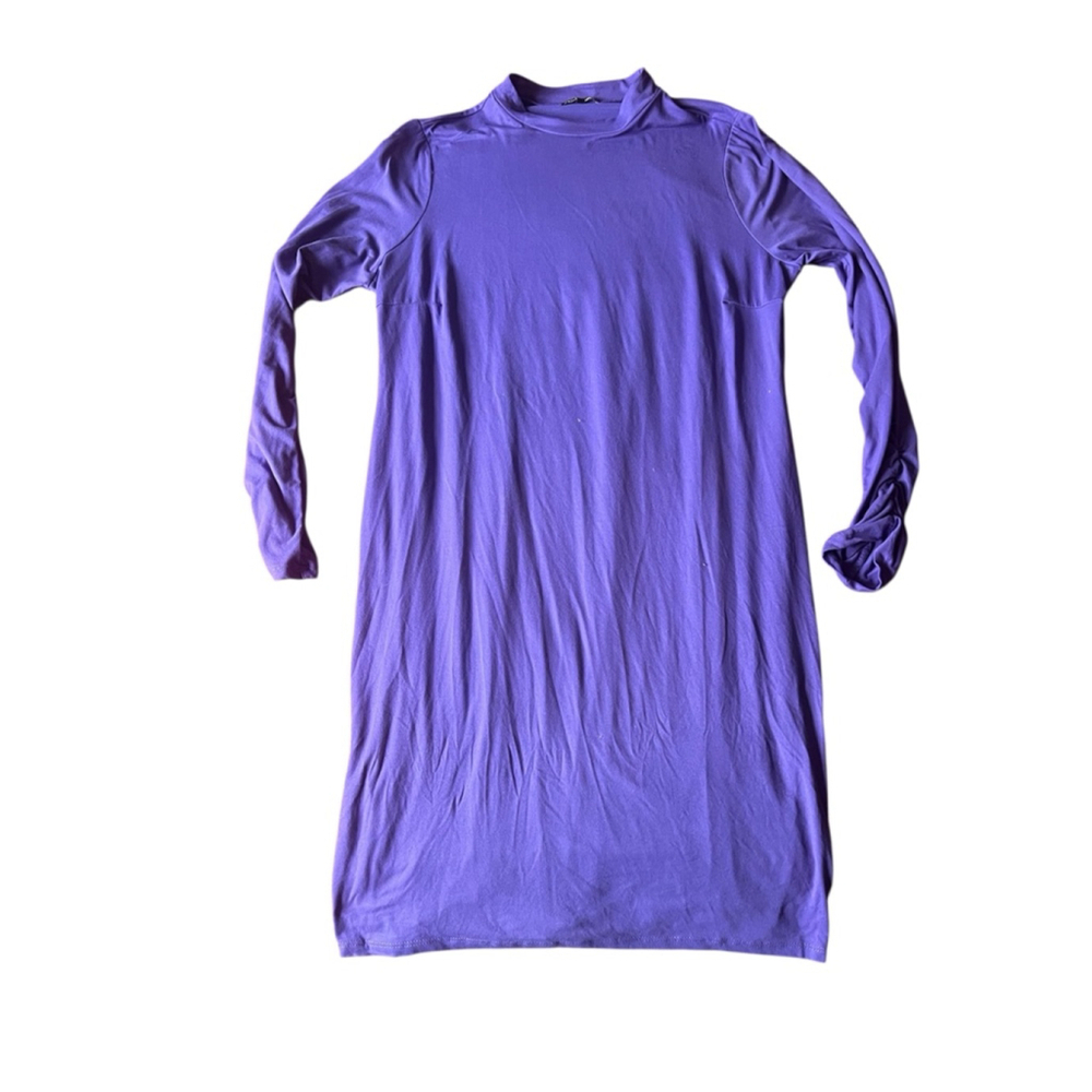 Fashion Nova Purple Long Sleeve Dress - Picture 2 of 2